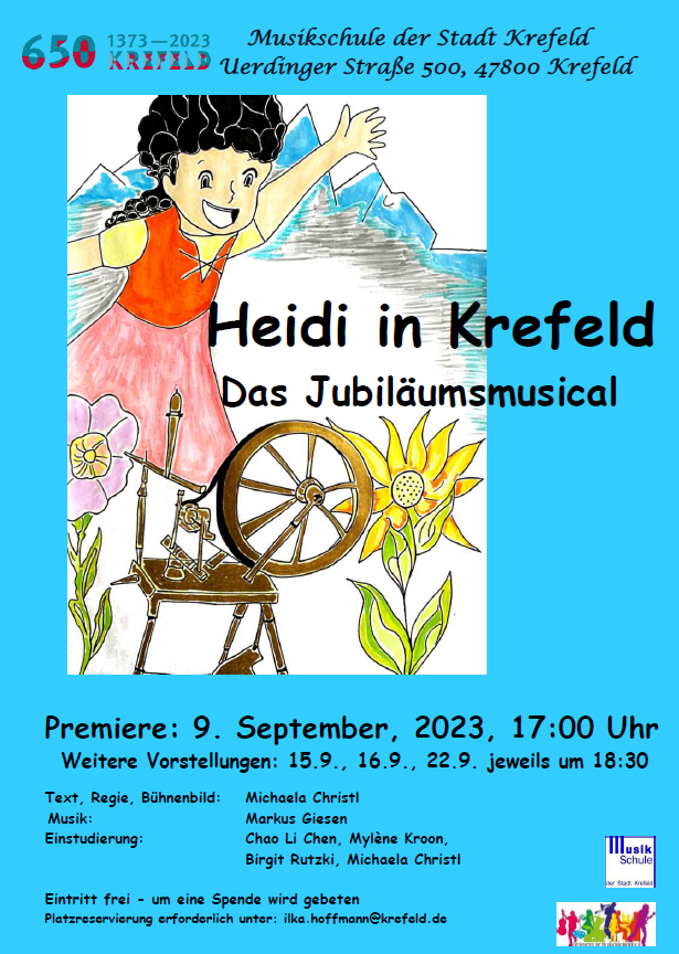 Heidi in Krefeld - Das 650 Jahre-Musical